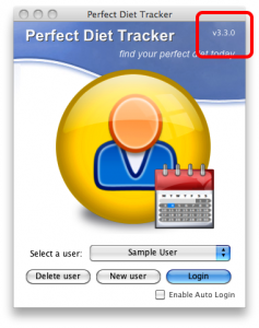 perfect diet tracker serial