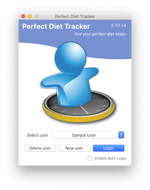 Multi user support.  There are no limits to the number of users you can add to the Perfect Diet Tracker.